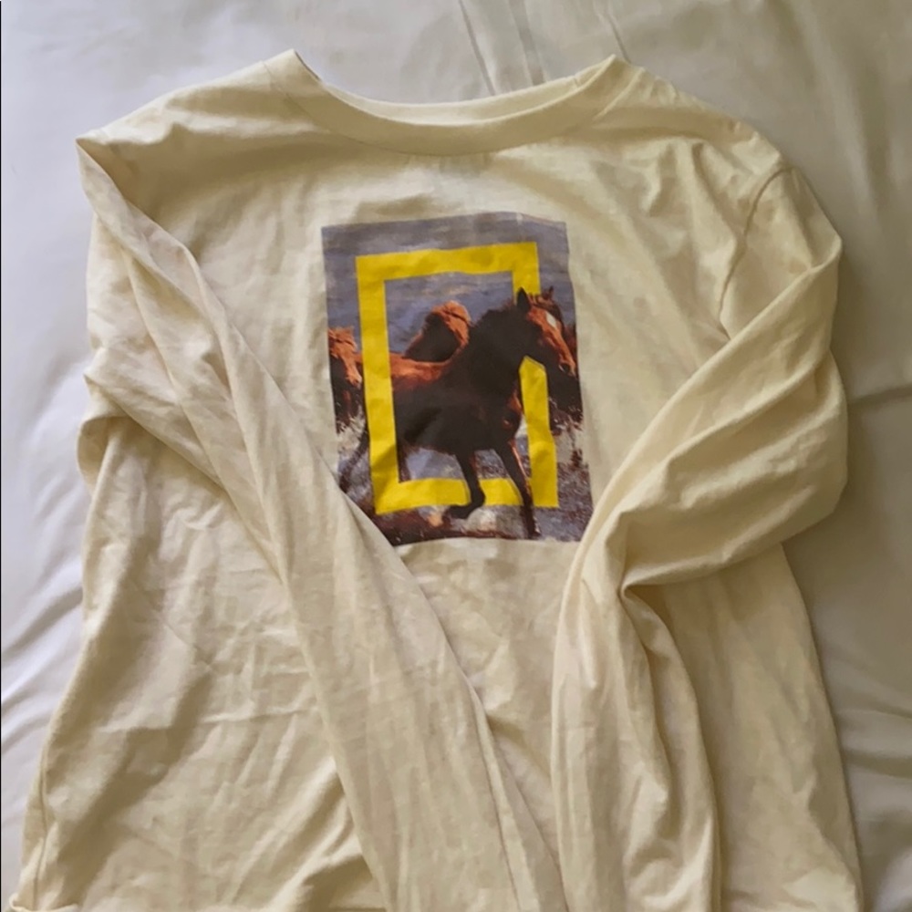 National Geographic graphic long sleeve